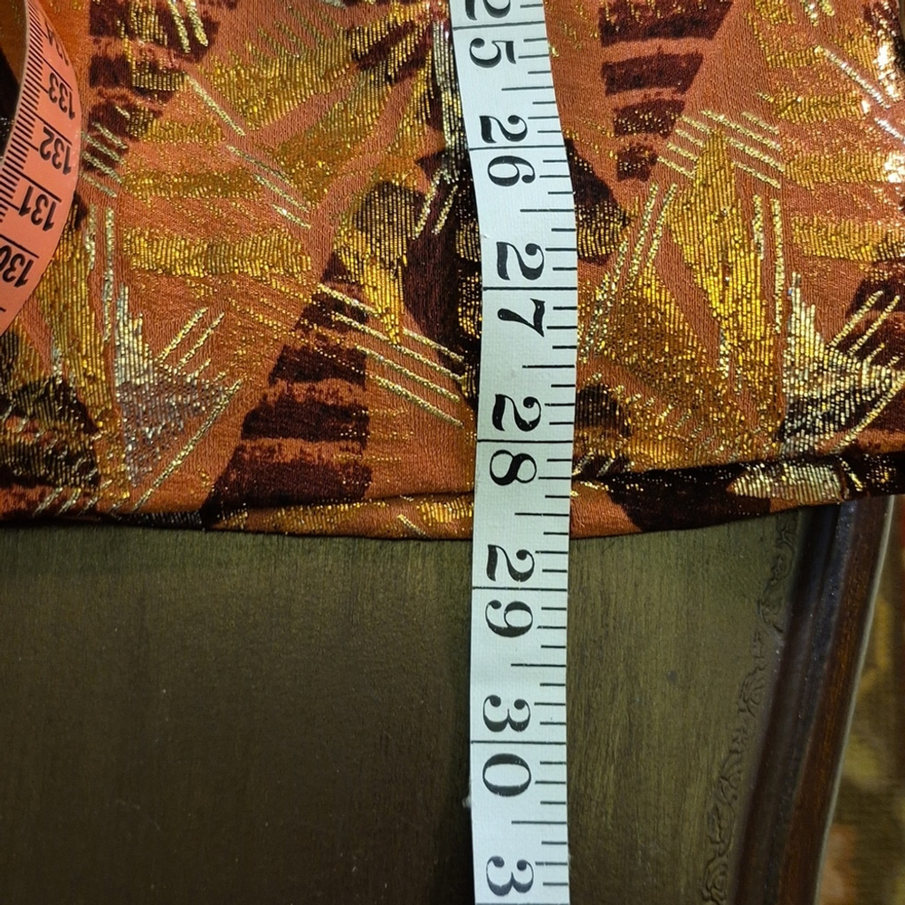 Louis Vuitton Silk Cocktail Dress Sz.38.(sz.6). Cashmere Straps. - Picture 8 of 17